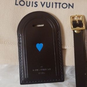 Louis Vuitton Bags - NEW LOUIS VUITTON LV LARGE EBENE BROWN LUGGAGE TAG Louis Vuitton Bags - NEW LOUIS VUITTON LV LARGE EBENE BROWN LUGGAGE TAG